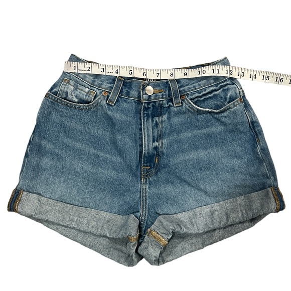 BDG Urban Outfitters Rolled Hem Womens Mom Shorts - Picture 4 of 8